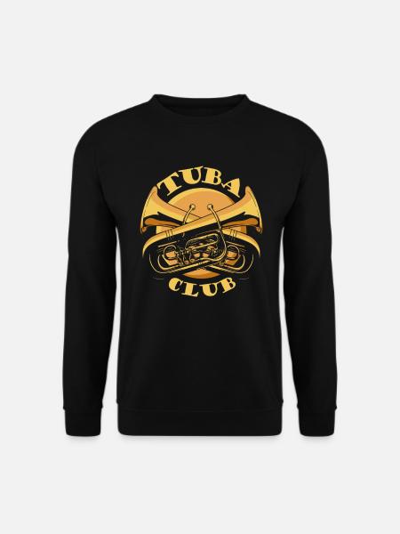 Fanfarenzug Tuba - Unisex Pullover - Schwarz