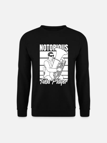 Fanfarenzug Tuba - Unisex Pullover - Schwarz