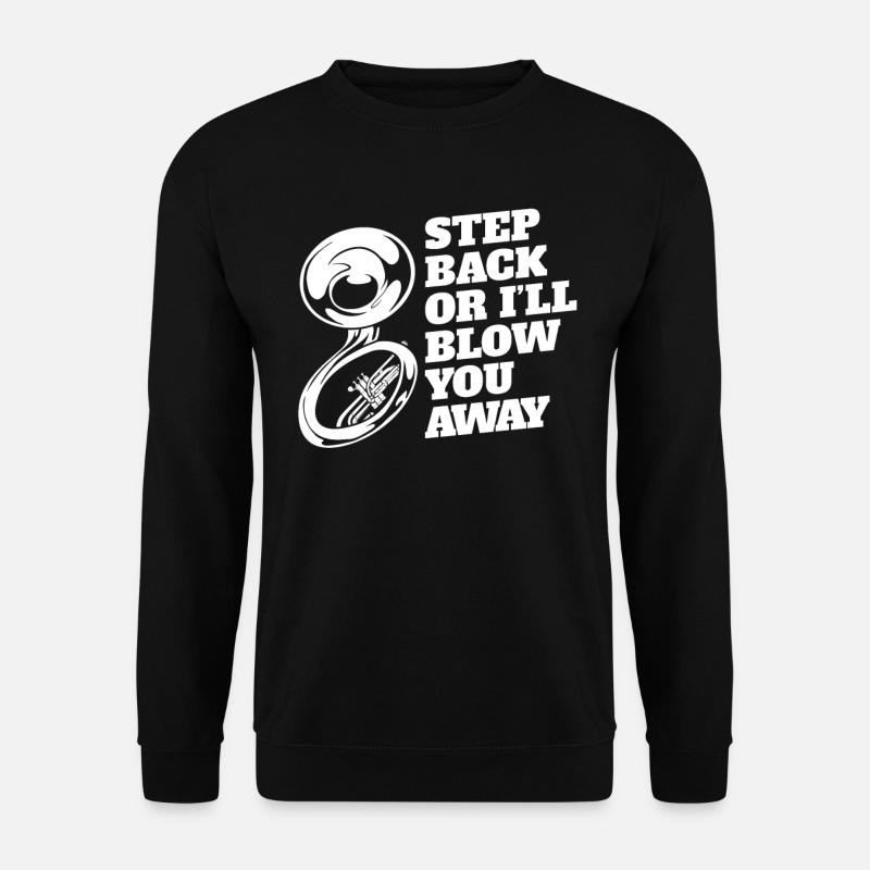 Fanfarenzug Tuba - Unisex Pullover - Schwarz