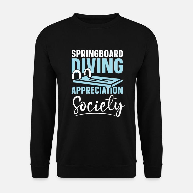 Turmspringen Turmspringer - Unisex Pullover - Schwarz