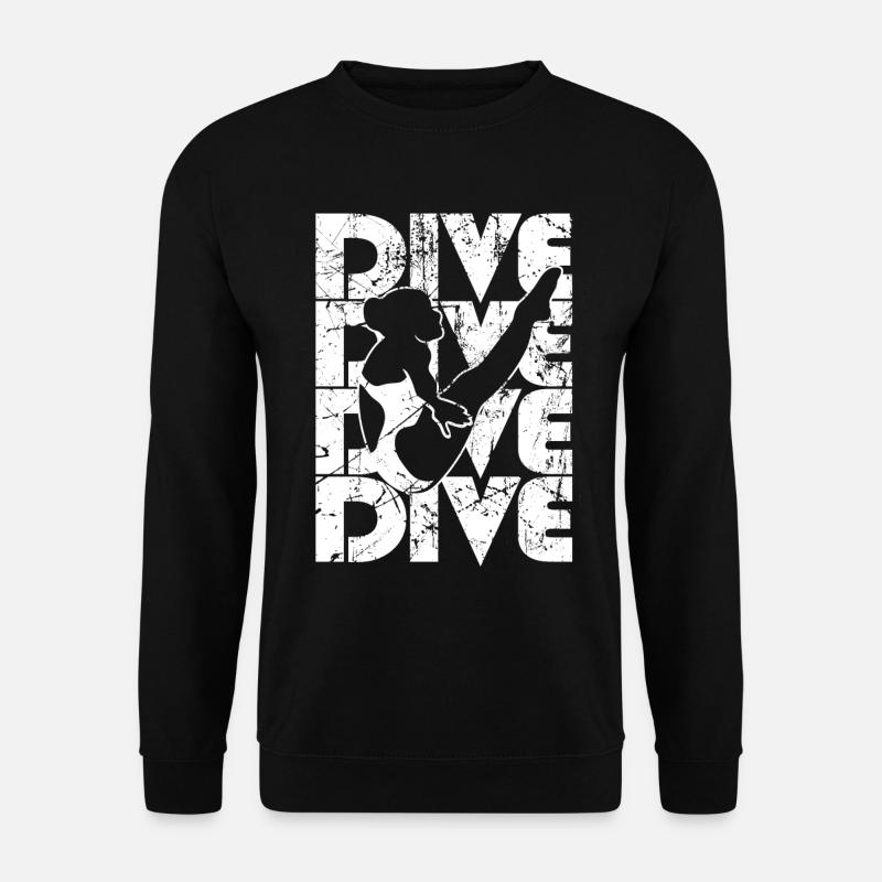 Turmspringen Turmspringer - Unisex Pullover - Schwarz