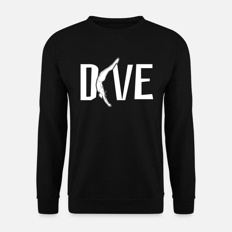 Turmspringen Turmspringer - Unisex Pullover - Schwarz