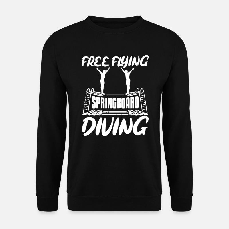 Diving Divers - Unisex Sweatshirt - black