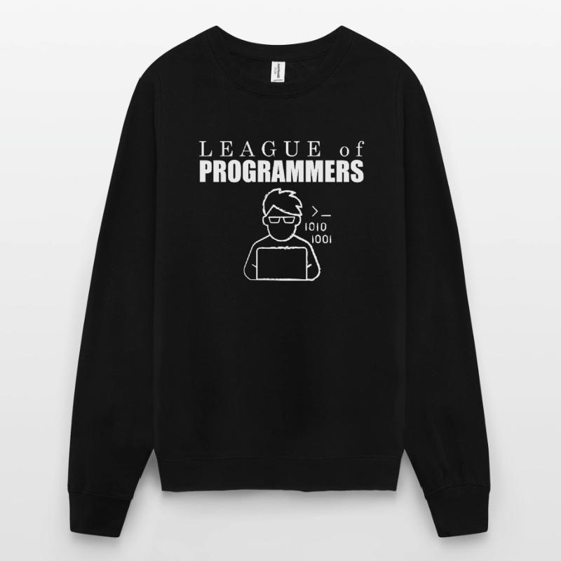 Developer Coder Programmer League Sweat-shirt Unisexe