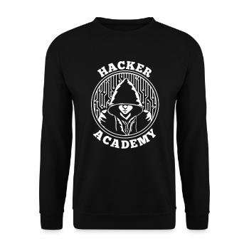Developer Coder Programmer - Unisex Sweatshirt - black - Front - Alina (178cm) & Michal (187cm)