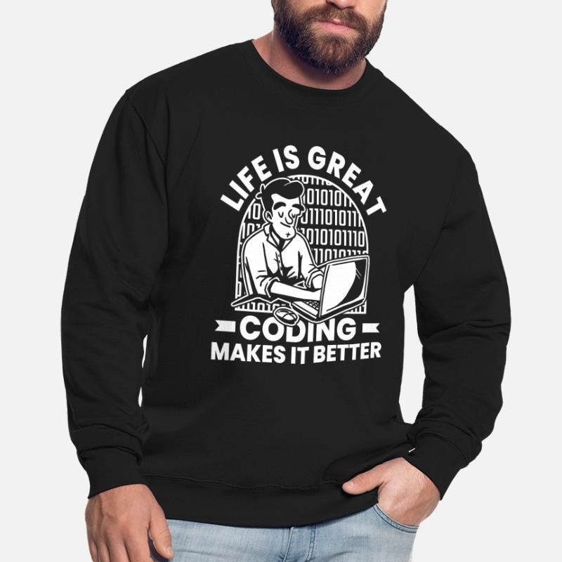 Developer Coder Programmer Humor Unisex Sweatshirt