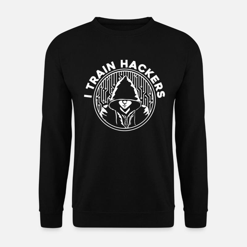 Entwickler Coder Programmierer Hacker - Unisex Pullover - Schwarz