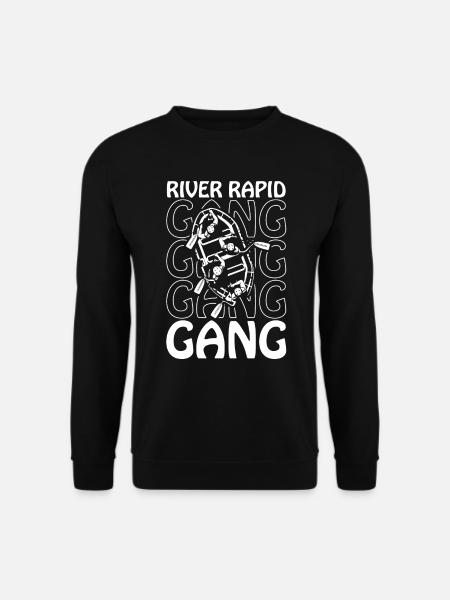 Rafting Wildwasser Rafting - Unisex Pullover - Schwarz