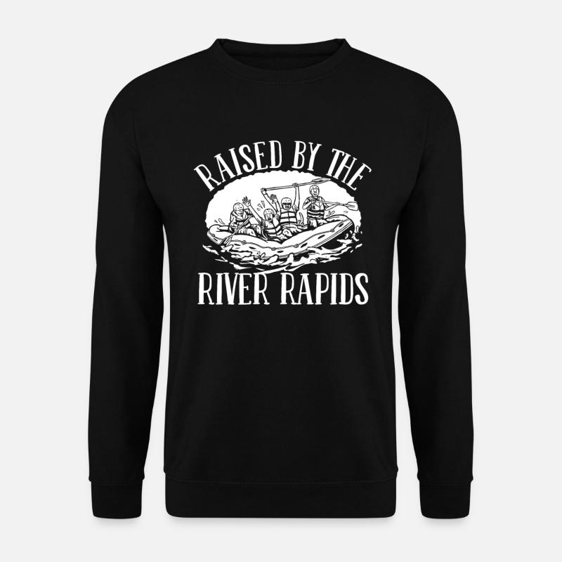 Rafting en eau vive - Sweat-shirt Unisexe - noir