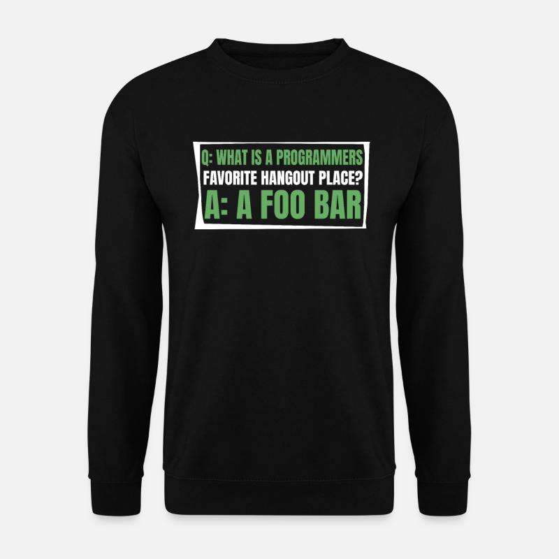 Entwickler Coder Programmierer Lustig - Unisex Pullover - Schwarz