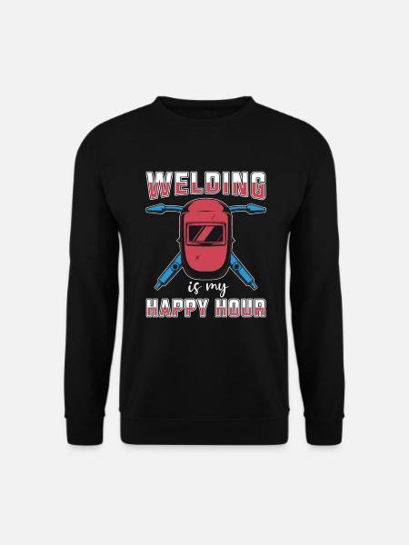 Welder Locksmith Happy Hour - Unisex Sweatshirt - black