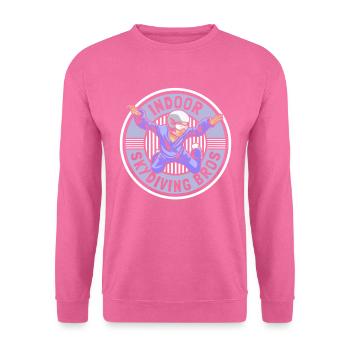 Indoor Skydiving Brothers - Sweat-shirt Unisexe - rose - Devant