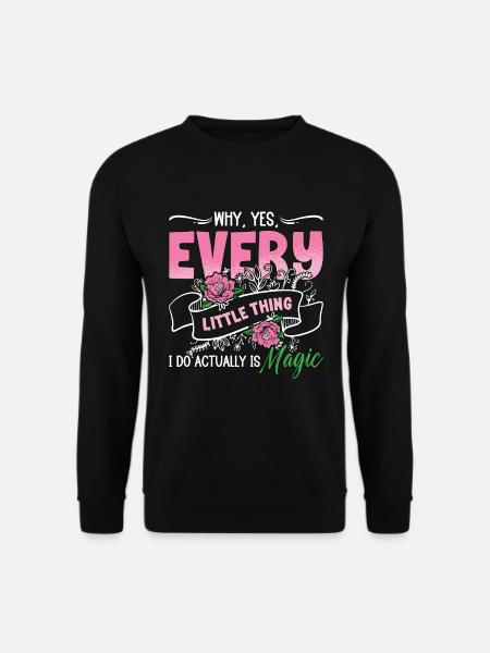 Weddingplanner Waarom Ja Every Little Thing Planner - Uniseks sweater - zwart