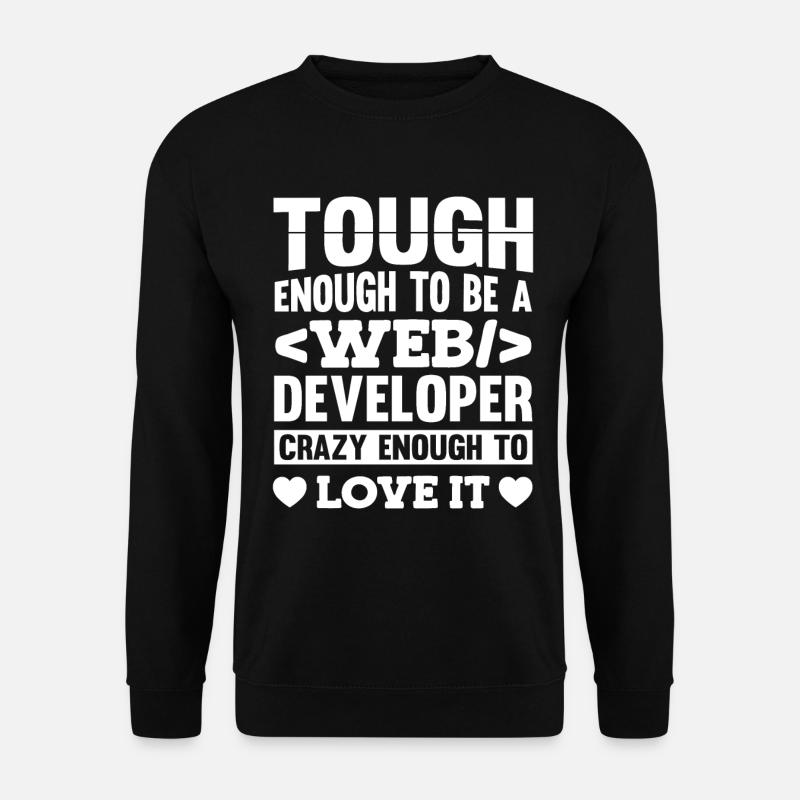 Web Developer Web Developer - Unisex Sweatshirt - black