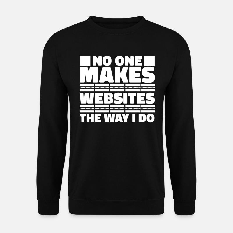 Web Developer Web Developer Funny - Unisex Sweatshirt - black