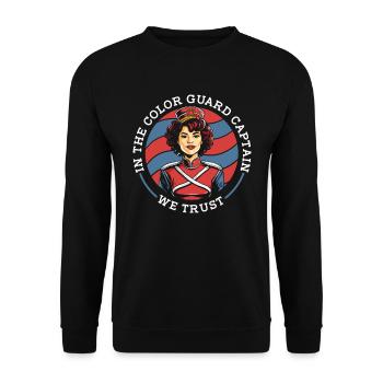Train de ventilateur Spielmannszug Cool - Sweat-shirt Unisexe - noir - Devant - Alina (178cm) & Michal (187cm)