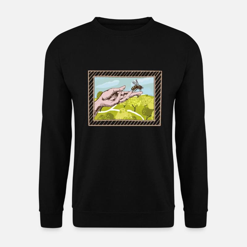 Imker Bienenzüchter Cool - Unisex Pullover - Schwarz