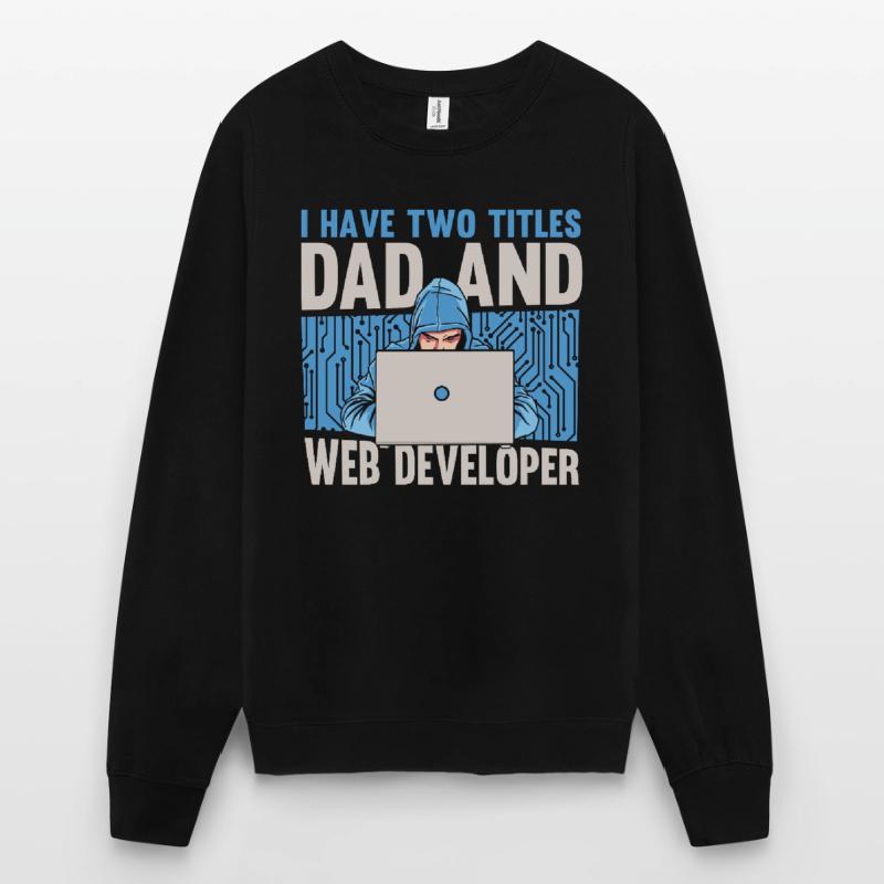 Web Developer Web Developer Father Unisex Sweatshirt