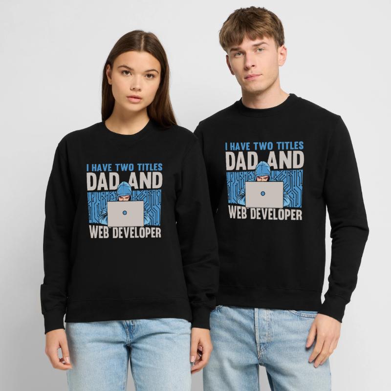 Web Developer Web Developer Father Unisex Sweatshirt