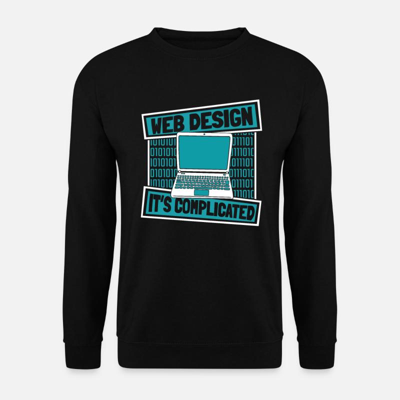 Web Entwickler Webdeveloper Lustig - Unisex Pullover - Schwarz