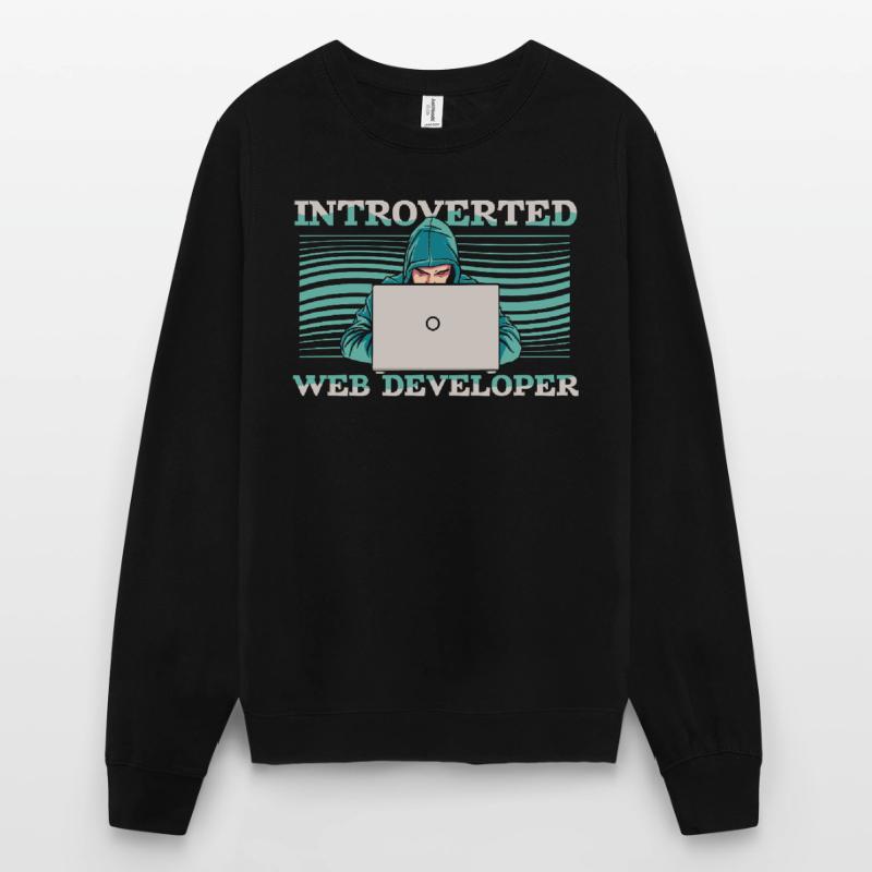 Web Entwickler Webdeveloper Introvertierte Unisex Pullover