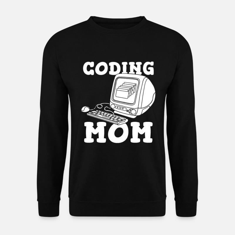 Entwickler Coder Programmierer Mutter - Unisex Pullover - Schwarz