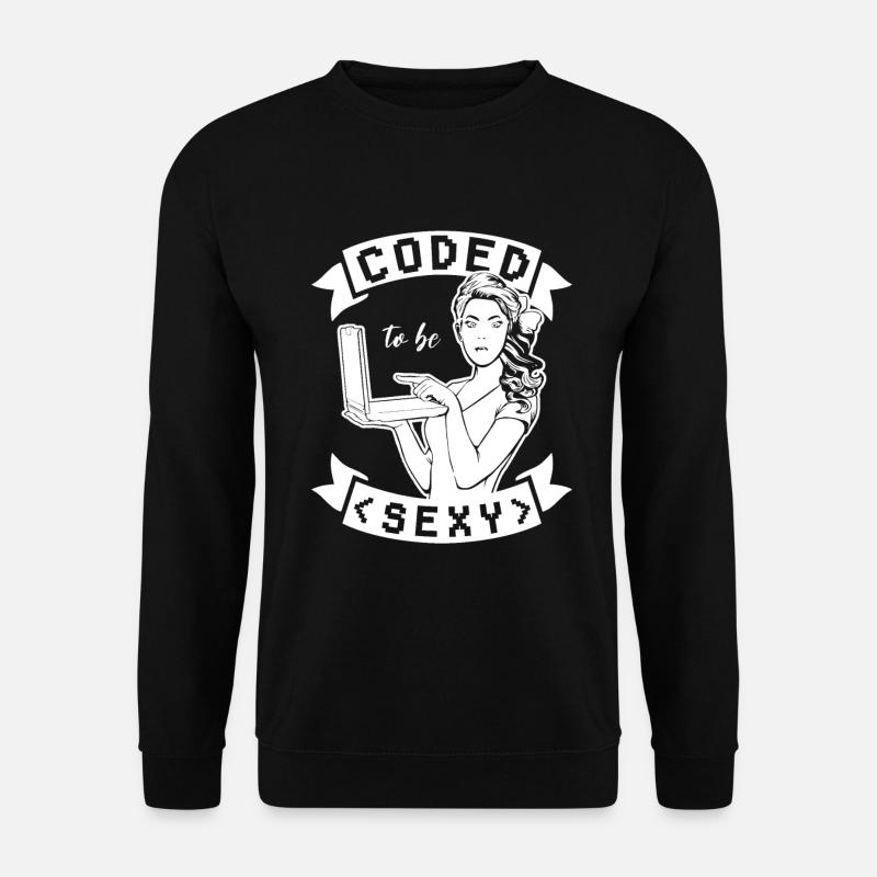 Développeur Codeur Programmeur Sexy - Sweat-shirt Unisexe - noir