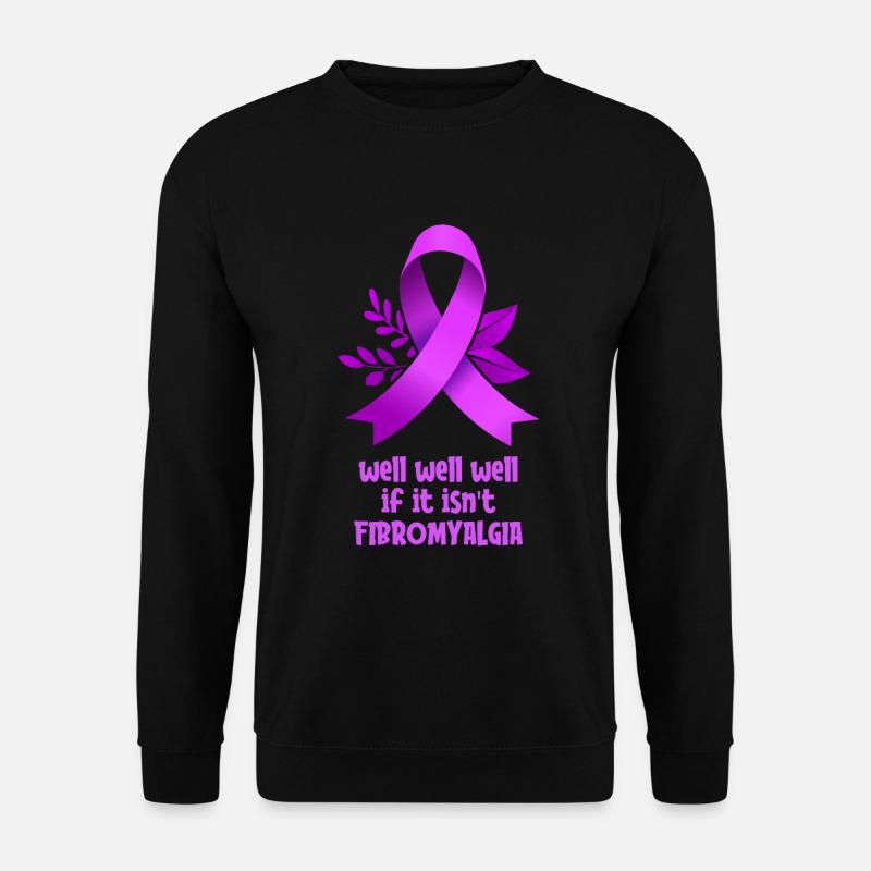 Fibromyalgie Rheuma Niedlich - Unisex Pullover - Schwarz