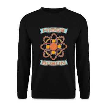 Physique Physicien Higgs Boson Physique quantique - Sweat-shirt Unisexe - noir - Devant - Alina (178cm) & Michal (187cm)