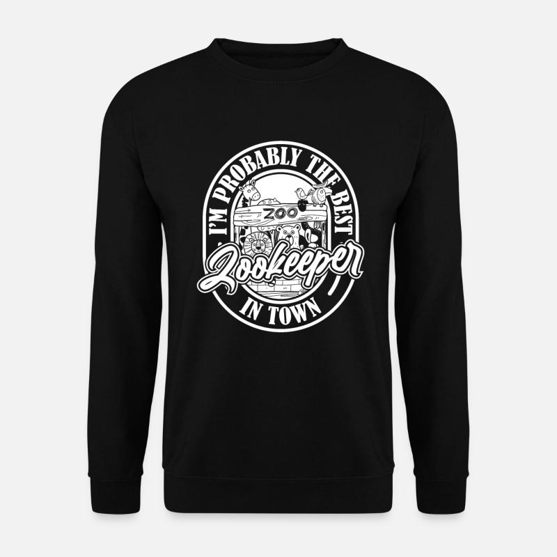 Zookeeper Zookeeper Witzig - Unisex Sweatshirt - black