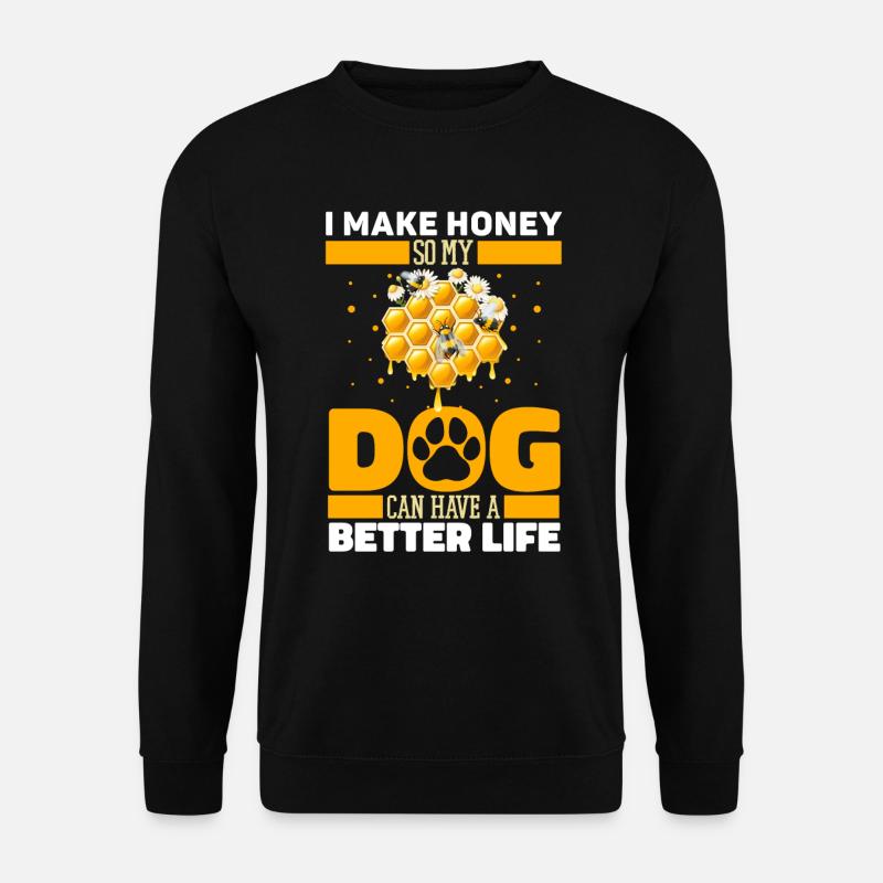 Beekeeper Beekeeper Dog - Unisex Sweatshirt - black