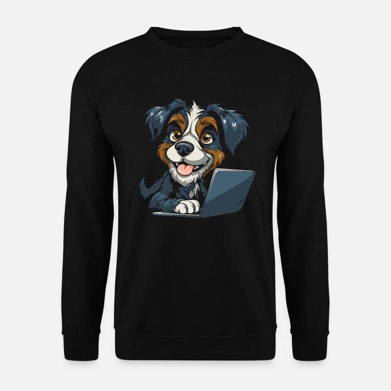 Web Entwickler Webdeveloper Niedlich - Unisex Pullover - Schwarz