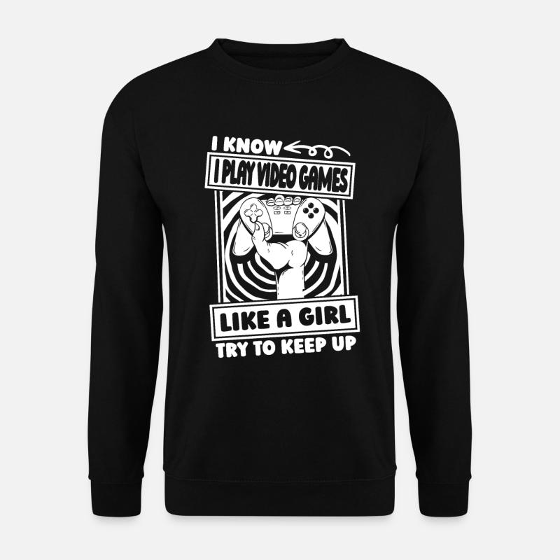 Gamer Gaming - Unisex Sweatshirt - black