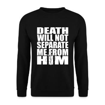 Christ Christentum - Unisex Pullover - Schwarz - Vorne - Alina (178cm) & Michal (187cm)