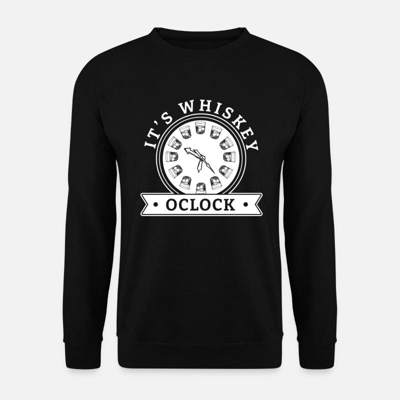 Whisky Whiskey - Unisex Pullover - Schwarz