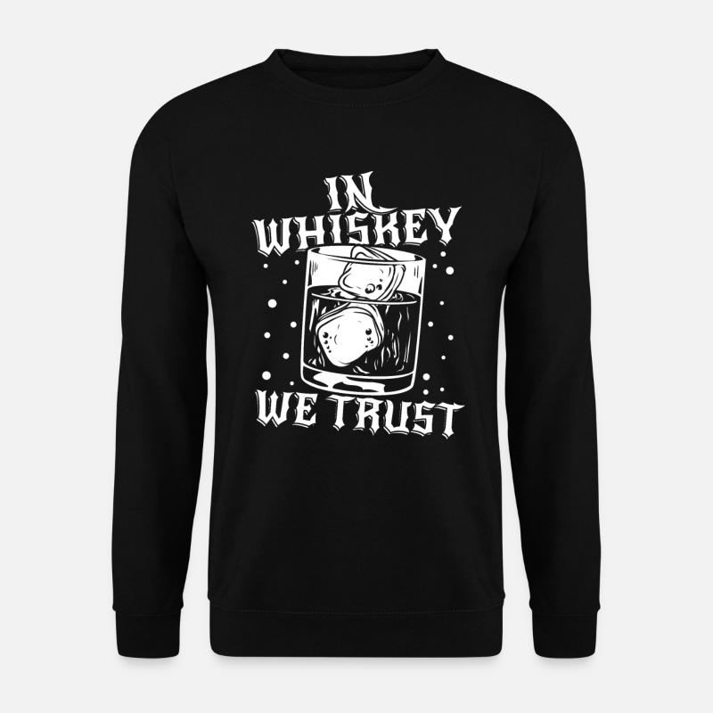 Whisky Whiskey - Unisex Pullover - Schwarz