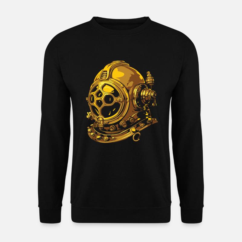 Diving Diver Cool Commercial Diving - Unisex Sweatshirt - black
