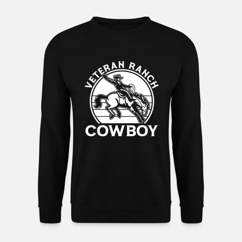 Rodeo Cowboy Ranch Cowboy - Unisex Sweatshirt - black