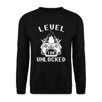 Jeux de joueurs - Sweat-shirt Unisexe - noir - Devant - Alina (178cm) & Michal (187cm)