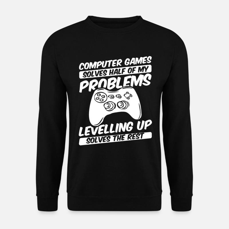 Gamer Gaming Controller - Unisex Sweatshirt - black