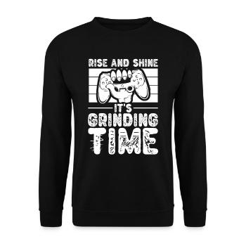 Jeux de joueurs - Sweat-shirt Unisexe - noir - Devant - Alina (178cm) & Michal (187cm)