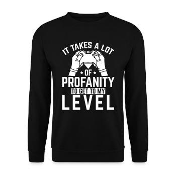Jeux de joueurs - Sweat-shirt Unisexe - noir - Devant - Alina (178cm) & Michal (187cm)