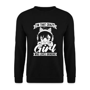 Jeux de joueurs - Sweat-shirt Unisexe - noir - Devant - Alina (178cm) & Michal (187cm)