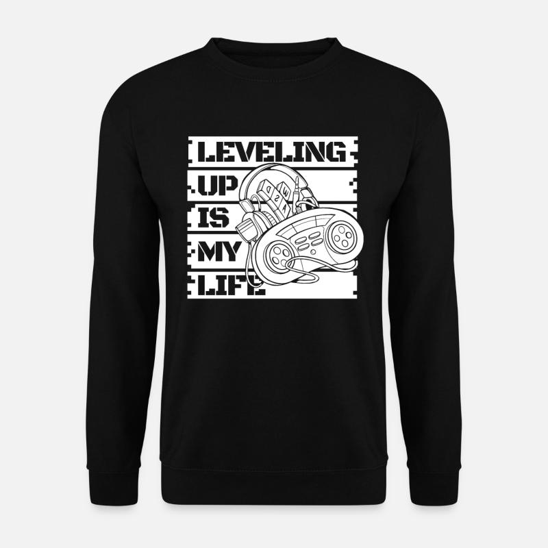 Gamer Gaming - Unisex Pullover - Schwarz