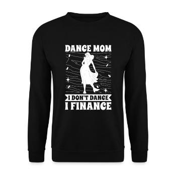 Maman Mère Danse Mère - Sweat-shirt Unisexe - noir - Devant - Alina (178cm) & Michal (187cm)