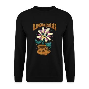 Hobbygärtner Garten Witzig - Unisex Pullover - Schwarz - Vorne - Alina (178cm) & Michal (187cm)