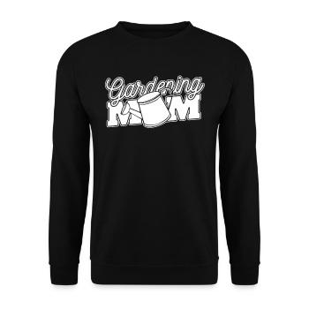 Jardinier amateur Jardin Maman de jardin Maman jardinière - Sweat-shirt Unisexe - noir - Devant - Alina (178cm) & Michal (187cm)