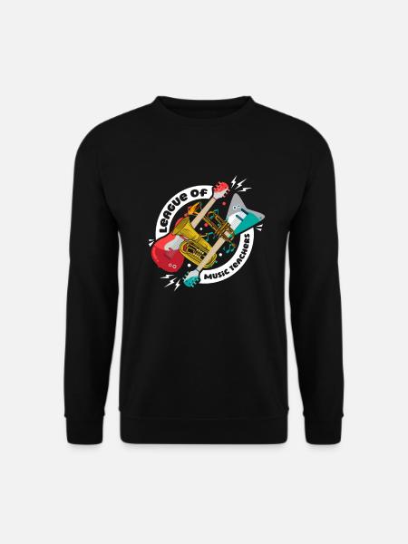 Musiklehrer Musik Lehrer Liga - Unisex Pullover - Schwarz