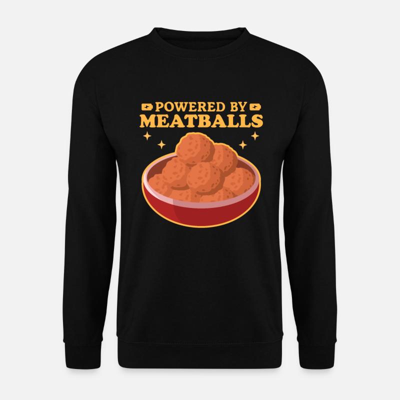 Frikadellen Bulette Bratklops Buletten Geschenk - Unisex Pullover - Schwarz