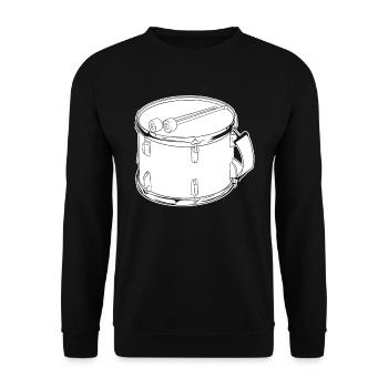 Fan train marching band - Unisex Sweatshirt - black - Front - Alina (178cm) & Michal (187cm)
